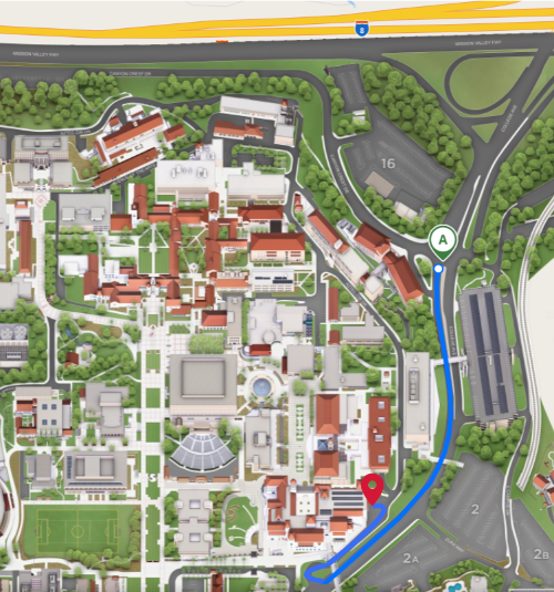 Prebys route from I8